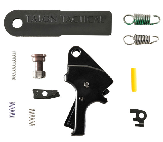 Apex Tactical 100154 Forward Set Sear & Trigger Kit Black Flat Trigger Fits S&W M&P 2.0