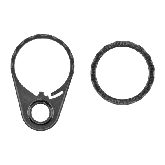 LanTac USA LLC RPS 01-UP-RPS, Castle Nut And End Plate, Black Nitride 01-UP-RPS