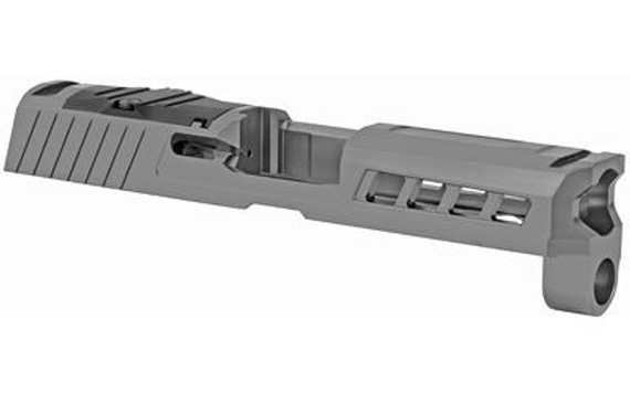 True Precision Axiom Slide TP-P32CS-A-RMR, Stealth Grey, RMR Optic Cut Cover Plate, Fits Sig P320 Compact TP-P32CS-A-RMR