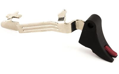 ZEV Technologies Pro Curved Trigger Bar Kit CFT-PRO-BAR-43-B-R, For Glock 43, Black w/ Red Safety, Connector Not Included CFT-PRO-BAR-43-B-R