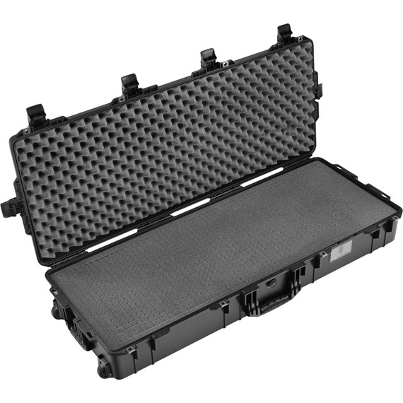 Pelican 1745 AIR Case 017450-0001-110, With Foam, 44 in x 16.8 in x 7.9 in, Black Finish 017450-0001-110
