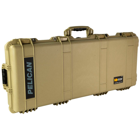 Pelican Protect Case 017000-0000-190,1700, 39 inx19 inx7 in, Tan 017000-0000-190