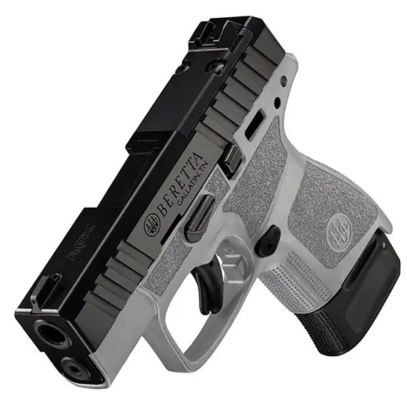Beretta JAXN9268A1 APX A1 Carry Micro-Compact Frame 9mm Luger 8+1 3 Blued Steel Barrel, Black Serrated Steel Slide, Wolf Gray Poly Frame, Poly Grip, Pistol