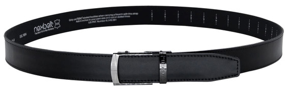 Bianchi 24551 B13 EDC NextBelt Black Leather 1.50 Buckle Closure