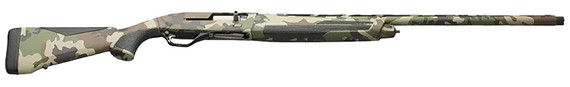 Browning 011765204 Maxus II 12 Gauge 3.5 4+1 28, Woodland Camo, Synthetic Furniture with Overmolded Grip Panels, Fiber Optic Sight, Shotgun