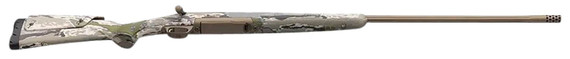 Browning 035557224 X-Bolt Speed Long Range 270 Win 4+1 26 in Fluted Sporter Barrel With Muzzle Brake, Smoked Bronze Cerakote, OVIX Camo Synthetic Adjustable Comb Stock, Extended Bolt Handle