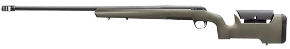 Browning 035588282 X-Bolt Max LR 6.5 Creedmoor 4+1 26 in Matte Black Fluted/Heavy Sporter/Threaded Barrel, Matte Black Steel Receiver, Synthetic OD Green Max Stock w/Adj Comb, Rifle