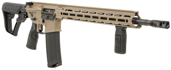 Daniel Defense 0212811090047 DDM4 V7 Pro 5.56x45mm 30+1 18 Black Phosphate Chrome Moly Vanadium Barrel, Flat Dark Earth Cerakote Receiver, 15 M-LOK Handguard, Black Synthetic 6 Position Stock w/SoftTouch Overmolding, Black Poly Grip, Rifle