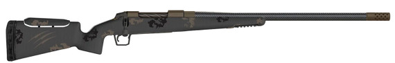 Fierce FCRFP68WES24MM Carbon Rival FP 6.8 Western 3+1 (Hinged Floor Plate) 24 C3 Carbon Fiber, Midnight Bronze Steel Rec, Trophy Camo Carbon Fiber Rival Stock with Adj. Cheek Piece, Radial TI Muzzle Brake, Bix & Andy Adj. Trigger, Rifle