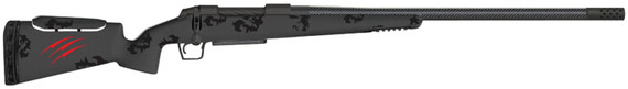 Fierce FCRXP7RM22BBO Carbon Rival XP 7mm Rem Mag 3+1 (Detachable Mag) 22 C3 Carbon Fiber, Black Steel Rec, Blackout Camo Carbon Fiber Rival Stock with Adj. Cheek Piece, Radial TI Muzzle Brake, Bix & Andy Adj. Trigger, Rifle