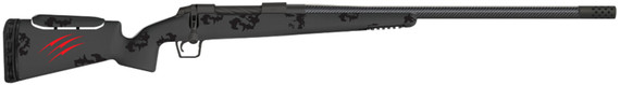 Fierce FCTRFP308WIN20BBO CT Rival FP 308 Win 4+1 (Hinged Floor Plate) 20 C3 Carbon Fiber, Black Titanium Rec, Blackout Camo Carbon Fiber Rival Stock with Adj. Cheek Piece, Radial TI Muzzle Brake, Bix & Andy Adj. Trigger, Rifle