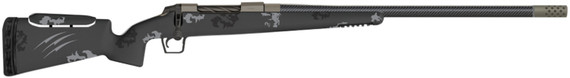 Fierce FCTRFP7RM20TP CT Rival FP 7mm Rem Mag 3+1 (Hinged Floor Plate) 20 C3 Carbon Fiber, Tungsten Gray Titanium Rec, Phantom Camo Carbon Fiber Rival Stock with Adj. Cheek Piece, Radial TI Muzzle Brake, Bix & Andy Adj. Trigger, Rifle