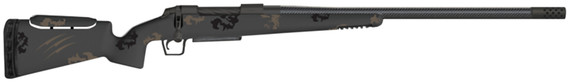 Fierce FCTRXP300PRC22MM CT Rival XP 300 PRC 3+1 (Detachable Mag) 22 C3 Carbon Fiber, Midnight Bronze Titanium Rec, Trophy Camo Carbon Fiber Rival Stock with Adj. Cheek Piece, Radial TI Muzzle Brake, Bix & Andy Adj. Trigger, Rifle