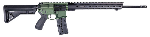 Franklin Armory 0010056ODG F17 L 17 WSM 20+1 20 Black Precision Barrel, OD Green Aluminum w/M-LOK & Pic Rail Receiver, Black Bravo C Stock, Rimfire Rifle