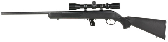Savage Arms 45100 64 FVXP Full Size 22 LR 10+1, 21 in Matte Blued Heavy Barrel, Matte Blued Steel Receiver, Matte Black Stock, Right Hand, Rifle