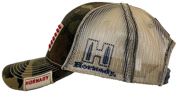 Hornady Gear 10090 Hornady Camo American Flag Patch, Hat