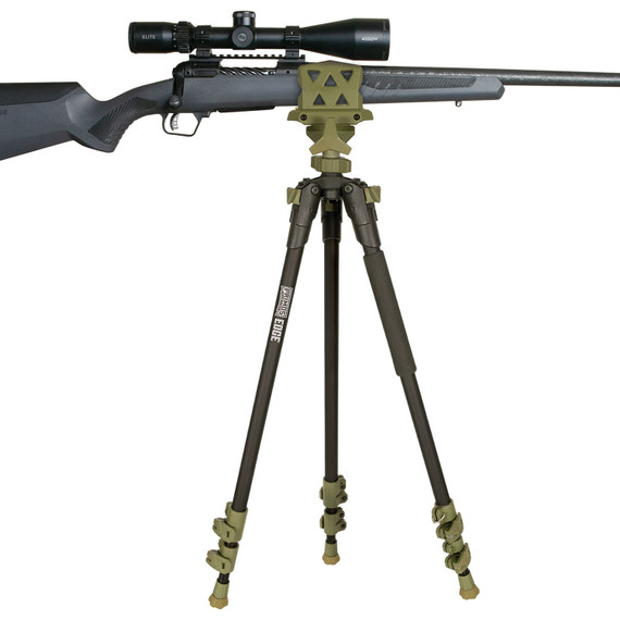 Primos 65831 Edge 31-59, Dark Earth with Black Legs, Gun Clamp Mount, Tripod