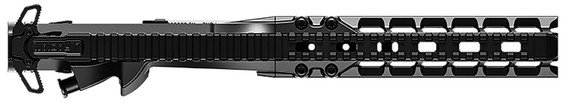 Radian Weapons R0435 Builder Kit Radian Black, A-DAC 15 Fully Ambi Lower, 8.50 M-LOK Handgaurd, Raptor-SD Charging Handle, Talon 45/90 Safety, Ext. Bolt Catch, Left-Side Mag Release, Right-Side Bolt Release, Enhanced Takedown Pins
