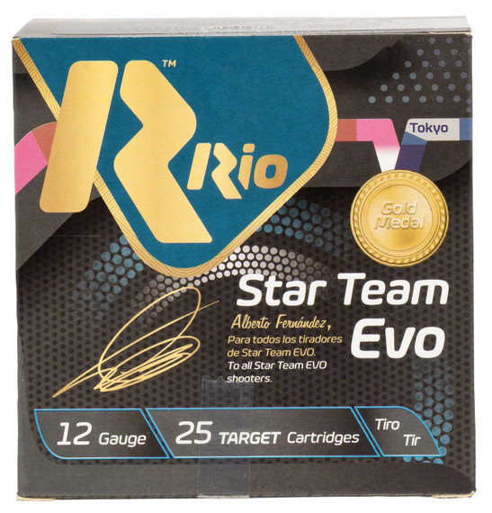 Rio Ammunition ST32HV75 Star Team EVO High Velocity 12Gauge 2.75 1 1/8oz 7.5Shot 25 Per Box/10 Case, Shotshell Lead Loads