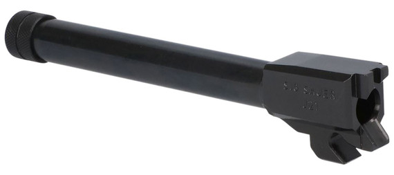 Sig Sauer 8900566 P320 9mm Luger 5.50 Threaded Black Nitron for Sig P320 Fullsize Loaded Chamber Indicator, Handgun Barrel