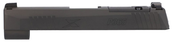 Sig Sauer 8900986 P365XL Slide Assembly Fits Sig P365XL 9mm Luger Black Nitride Stainless Steel Optic Cut/Serrated Slide XRAY3 Sights