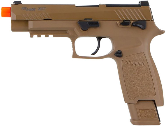 Sig Sauer Airguns AIRPFM17GG Proforce M17 Air Soft Green Gas 6mm 21+1 Coyote Polymer Grips