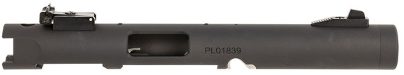 Tactical Solutions PLIV45TEMBNF Pac-Lite Barrel 22 LR 4.50 Threaded, Drilled & Tapped, Adj. Sights, Black Anodized for Ruger Mark IV & IV 22/45, Handgun Barrel