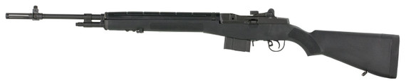 Springfield Armory MA9226 M1A Loaded 308 Win/7.62x51mm 10+1 22 in Black Parkerized Medium National Match Barrel, Black Parkerized Steel Receiver, Black Synthetic Fixed Stock, Rifle