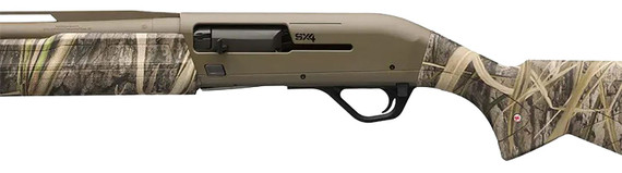 Winchester 511310292 SX4 Hybrid Hunter 12 Gauge 3.5 Chamber 4+1 2.75 28, FDE Cerakote Rec/Barrel, Mossy Oak Shadow Grass Habitat Furniture, TruGlo Fiber Optic Sight Left Hand, Shotgun