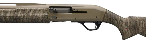 Winchester 511311292 SX4 Hybrid Hunter 12 Gauge 3.5 4+1 2.75 28, FDE Cerakote Barrel/Rec, Mossy Oak Bottomland Furniture, TruGlo Fiber Optic Sight Left Hand, Shotgun