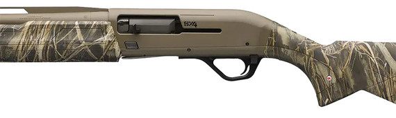 Winchester 511312292 SX4 Hybrid Hunter 12 Gauge 3.5 4+1 2.75 28, FDE Cerakote Barrel/Rec, Realtree Max-7 Furniture, TruGlo Fiber Optic Sight Left Hand, Shotgun