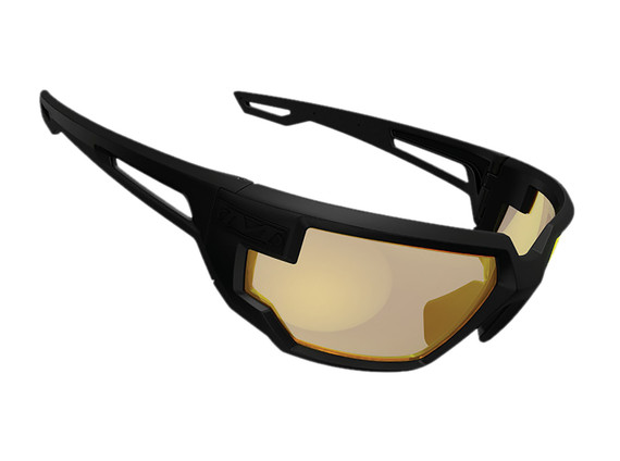 Mechanix Wear VXF30AFPU Type-X OSFA Amber Lens Anti-Scratch Black Frame