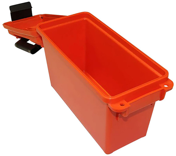 MTM Case-Gard AC30T35 Ammo Can Tall 30Cal Orange Polypropylene