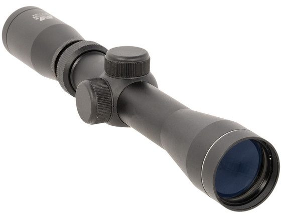 NcStar SPB2732B Long Eye Relief Black 2-7x 32mm 1 in Tube Plex Reticle, Rifle Scope