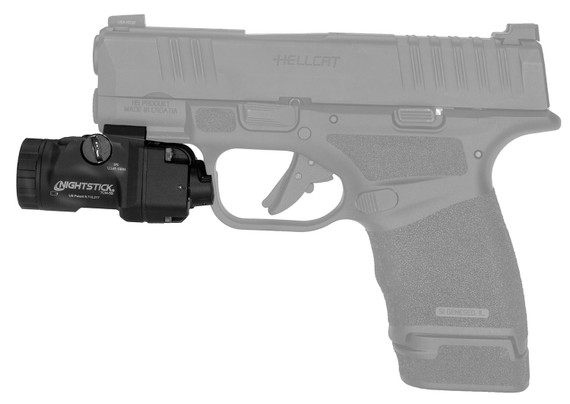 Nightstick TCM5B Subcompact Weapon-Mounted Light for Narrow Rail Handguns Black 650 Lumens LED White, Gun Lights
