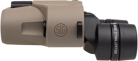 Sig Sauer Electro-Optics SOZ6WP16 Zulu6 HDX 16x42mm Roof Prism, Flat Dark Earth Magnesium, Features Optical Image Stabilization, Binoculars