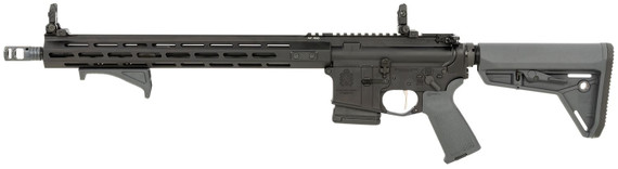 Springfield Armory STV916556YPLC SAINT Victor 5.56x45mm NATO 10+1 16, Black Rec, Gray Magpul SL Stock & Grip, Flip-Up Sights, Includes Magpul Angled Grip, Rifle