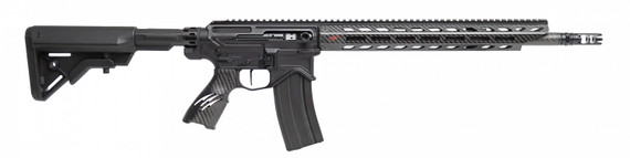 Fierce F15SWC65ARCBL F-15 Sidewinder Full Size 6mm ARC 25+1 16 Carbon Fiber Match Grade Threaded Barrel, Black Aluminum Receiver w/Pic Rail, M-LOK Handguard, Magpul MOE-CL Black Carbon Fiber Stock, Black Carbon Fiber Grip, Ambi, Rifle