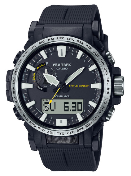 G-shock PRW611A Casio Pro Trek Black Size 145-215mm Features Digital Compass