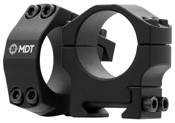 Mdt 103548BLK Premier Scope Ring Set Black Aluminum 34mm Tube, 1 Medium, Scope Rings