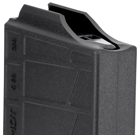 Mdt 105026BLK AICS Magazine 5rd Extended 6.5 Creedmoor/308 Win Short Action Black Poly, Magazine