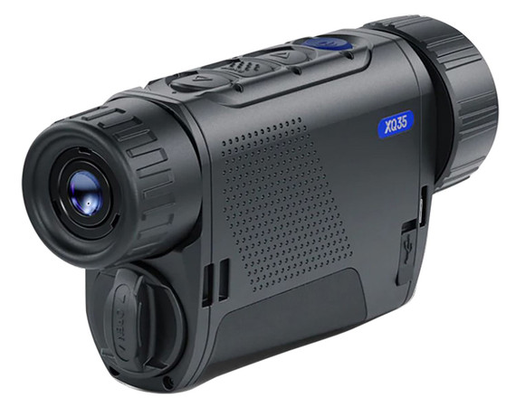 Pulsar Axion 2 Pro XQ35 Thermal Monocular Black 2-8x 35mm Multi Reticle 384x288, 50Hz Resolution Zoom 4x