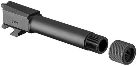Springfield Armory HC0901TB-KIT Hellcat 3.80 Threaded 9mm Luger with Self-Indexing Compensator, Black Melonite (Does Not Fit Pro Series), Handgun Barrel