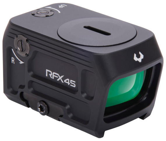 Viridian 9810053 RFX45 Black Anodized 1 x 24 mm x 15.5 mm 5 MOA Green Dot ACRO/RMR