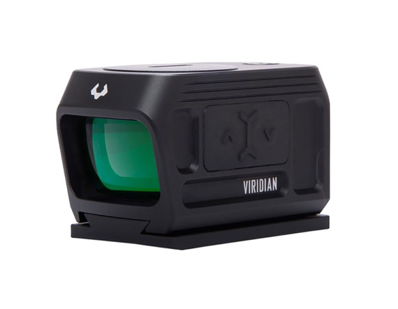 Viridian 9810053 RFX45 Black Anodized 1 x 24 mm x 15.5 mm 5 MOA Green Dot ACRO/RMR