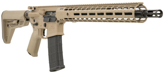 Aero Precision APCR640442 M4E1 223 Rem/5.56 NATO 30+1 16 in Black QPQ Steel Threaded Barrel, FDE Cerakote Receiver, 15 in Enhanced Handguard, FDE Magpul SL Stock, Rifle