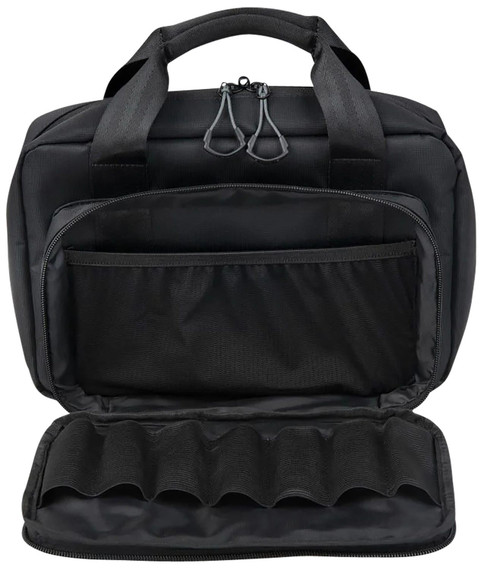 Allen 3639 Double Pistol Bag Black Nylon Holds 2 Handguns