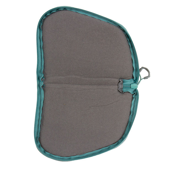 Girls With Guns 918 In The Shade Handgun Case 8 Gray/Teal/Shade Camo, Locking Zipper, Handgun Case