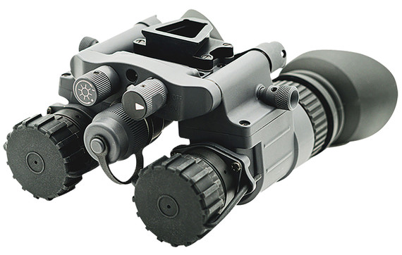 Armasight NSGNYX15M4G9DX2 BNVD-40 Pinnacle Black Hardcoat Anodized Night Vision 1x 27mm Gen 3 Ghost White Phosphor Intensifier Tube