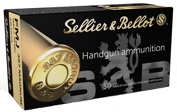 Sellier & Bellot 357 Magnum Ammunition SB357A